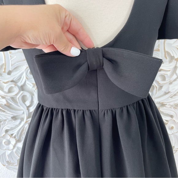 {Black Halo} Booker Bow-Back Short Sleeve Dress, Size 2, NWT - Picture 9 of 11